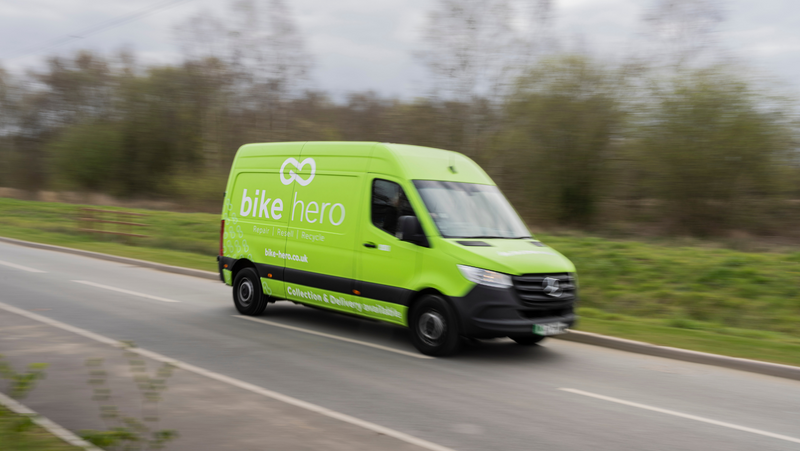 Bike collection and hot sale delivery