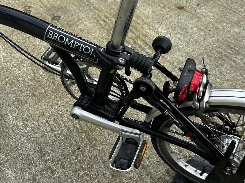 Brompton M3L Folding Bike Black